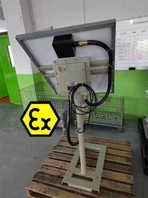 বিস্ফোরণ প্রতিরোধী ATEX Soalr LED স্ট্রিট লাইট ল্যাম্প আলোকসজ্জা 100 ওয়াট