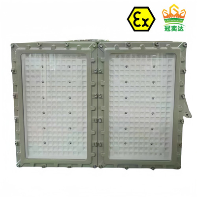 300-500 ওয়াট বিস্ফোরণ প্রতিরোধী বন্যা হালকা জলরোধী অ্যান্টি জারা 140lm / W 220v 380v