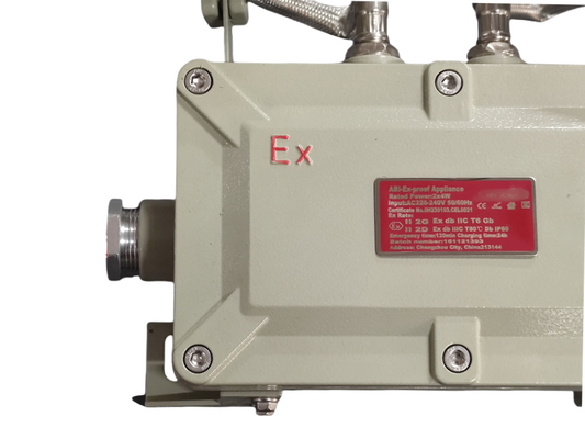 ATEX সার্টিফাইড বিস্ফোরণ-প্রতিরোধী জরুরি আলো - বিপদজনক শিল্প পরিবেশের জন্য কমপ্যাক্ট LED নিরাপত্তা আলো