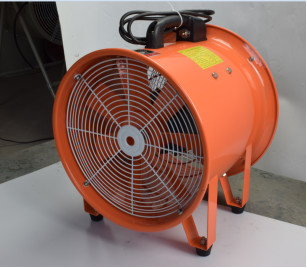 ATEX সার্টিফাইড পোর্টেবল বিস্ফোরণ-প্রমাণ বায়ুচলাচল ফ্যান ২৮০০ RPM T1-T4 বিপদজনক অঞ্চল ১ / বিভাগ ১ এর জন্য