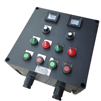 380V Flameproof Exproof GRP নিয়ন্ত্রণ স্টেশন CNEX ATEX অনুমোদিত সমগ্র প্লাস্টিক কাস্টমাইজযোগ্য ক্যাবল এন্ট্রি অফশোর অনশোর জোন1 জোন2 এর জন্য
