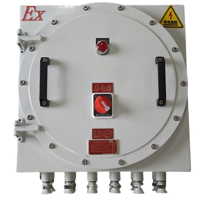 বিস্ফোরণ প্রতিরোধী বন্টন প্যানেল শিল্প CNEX ATEX অনুমোদিত মারিন গ্রেড অ্যালুমিনিয়াম বিপজ্জনক জোন1 DIV1 ফ্লেমপ্রুফ জরুরী আলো কেন্দ্রীভূত পাওয়ার সাপ্লাই নামমাত্র বর্তমান ≤ 230A