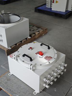 শক্তি - ATEX বিস্ফোরণ-প্রমাণ কন্ট্রোল স্টেশন শিখা-প্রমাণ বৈদ্যুতিক কন্ট্রোল বক্স 220/380Vac G1/2" G3/4" G1 G1.1/4" G1.1/2" G2