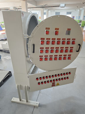 শক্তি - ATEX বিস্ফোরণ-প্রমাণ কন্ট্রোল স্টেশন শিখা-প্রমাণ বৈদ্যুতিক কন্ট্রোল বক্স 220/380Vac G1/2" G3/4" G1 G1.1/4" G1.1/2" G2
