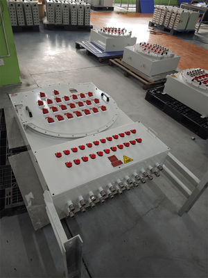 শক্তি - ATEX বিস্ফোরণ-প্রমাণ কন্ট্রোল স্টেশন শিখা-প্রমাণ বৈদ্যুতিক কন্ট্রোল বক্স 220/380Vac G1/2" G3/4" G1 G1.1/4" G1.1/2" G2