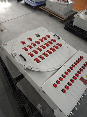 শক্তি - ATEX বিস্ফোরণ-প্রমাণ কন্ট্রোল স্টেশন শিখা-প্রমাণ বৈদ্যুতিক কন্ট্রোল বক্স 220/380Vac G1/2" G3/4" G1 G1.1/4" G1.1/2" G2