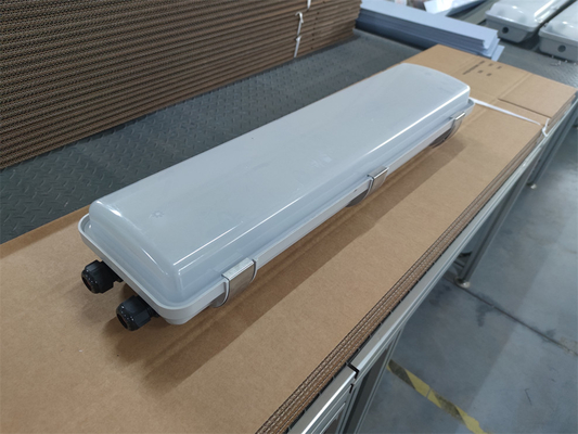 2*18w/2*36w বিস্ফোরণ প্রতিরোধী ফ্লুরোসেন্ট লাইট IP66 WF2 সুরক্ষা স্তর উচ্চ CRI Ra≥70