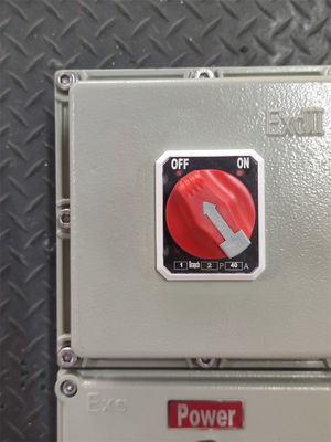 শক্তি - ATEX বিস্ফোরণ-প্রমাণ কন্ট্রোল স্টেশন শিখা-প্রমাণ বৈদ্যুতিক কন্ট্রোল বক্স 220/380Vac G1/2" G3/4" G1 G1.1/4" G1.1/2" G2