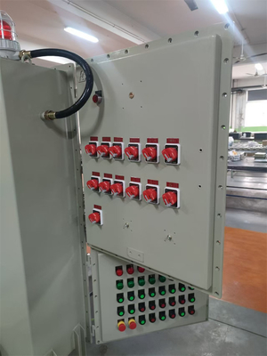 AC110/ 220/ 380/ 460v এক্সপ্রুফ ফ্লেমপ্রুফ ক্যাবিনেট বক্স মেরিন গ্রেড অ্যালুমিনিয়াম ডাব্লুএফ 2 আইপি 66 মেরিন গ্যাস অয়েল রাসায়নিক এলাকা জোন 1 জোন 21