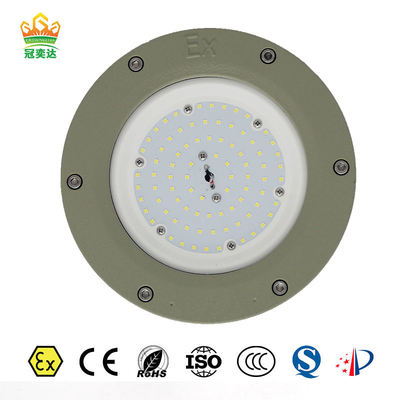 এক্সপ্লোশন প্রুফ বে আলোকসজ্জা 160lm/w দক্ষতা IP66 ATEX IECEx RoHS ISO9001 CCC সার্টিফাইড