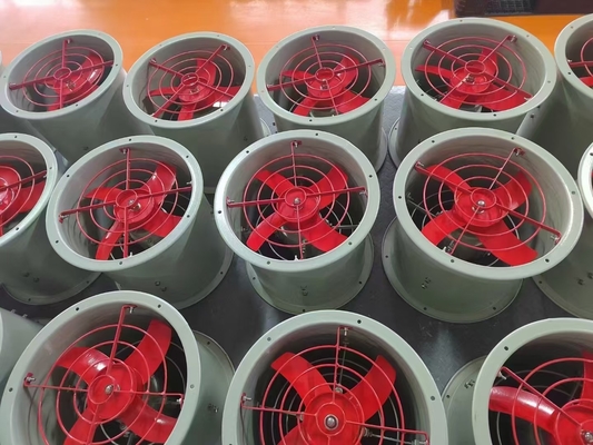 ATEX CNEX সার্টিফাইড IP54 বিস্ফোরণ প্রতিরোধী এক্সজাস ফ্যান ডিভিশন1 2 21 22 এর জন্য এলাকা 2000-10800m3/h