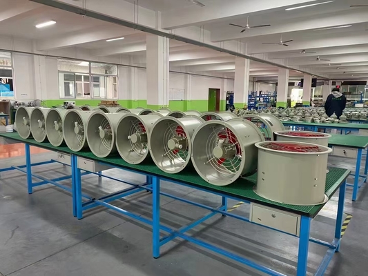 ATEX সার্টিফাইড পোর্টেবল বিস্ফোরণ-প্রমাণ বায়ুচলাচল ফ্যান ২৮০০ RPM T1-T4 বিপদজনক অঞ্চল ১ / বিভাগ ১ এর জন্য