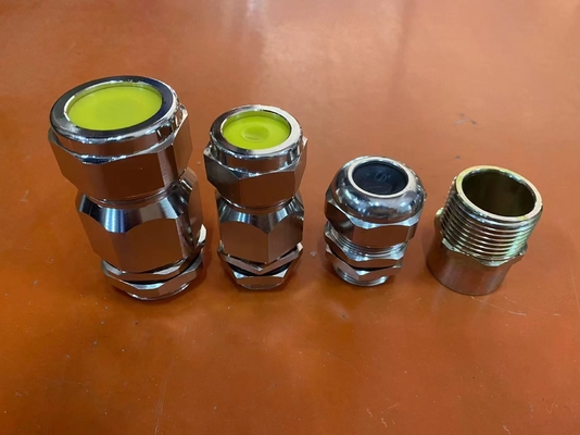 ATEX সার্টিফাইড ব্রাস ক্যাবল গ্র্যান্ডস ফর সিঙ্গল ওয়্যার বর্ম ক্যাবলস (6-12mm)