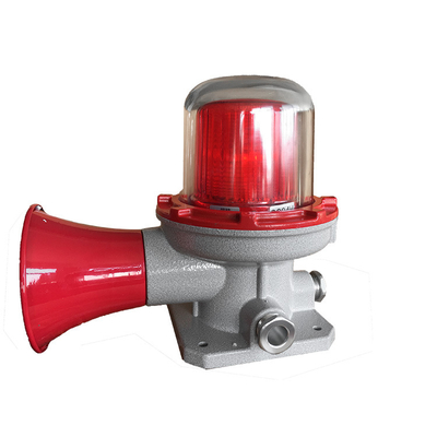 জরুরী শুরু সময় 0.3s এবং উচ্চ ডেসিবেল 120-180DB সঙ্গে ছাদ মাউন্ট বিস্ফোরণ প্রুফ এলার্ম লাইট