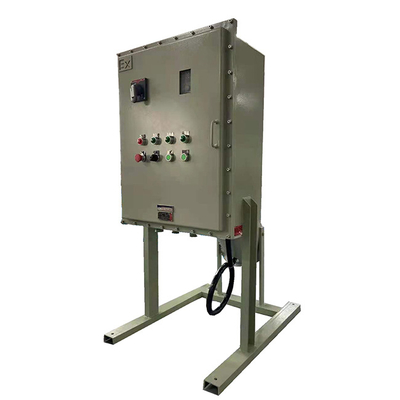220V/380VAC ভোল্টেজ বিস্ফোরণ-প্রমাণ জংশন বক্স আইপি 66 জলরোধী টেকসই অ্যালুমিনিয়াম খাদ ঘরের উপাদান