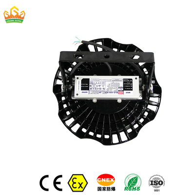 160lm/w দক্ষতা বিস্ফোরণ-প্রমাণ LED উচ্চ বে লাইট ATEX IECEx RoHS ISO9001 CCC সার্টিফাইড 200W