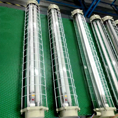 50000hours ওয়ার্কিং লাইফ টাইম 120-140° Beam Angle Explosion Proof Fluorescent Light For Hazardous Environments