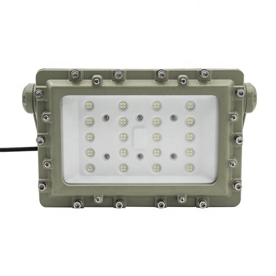 CRI Ra≥80 বিস্ফোরণ-প্রমাণ LED ফ্লাডলাইট ATEX IECEx RoHS CNEX ISO9001 তেল এবং গ্যাস অনুসন্ধানের জন্য প্রত্যয়িত