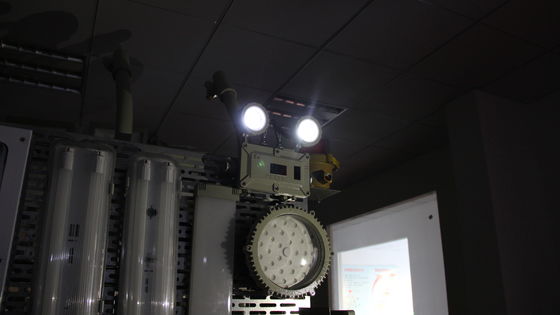 অগ্নিরোধী টুইন স্পট জরুরী আলো বিপজ্জনক অবস্থানের জন্য 120 মিনিট ব্যাকআপ