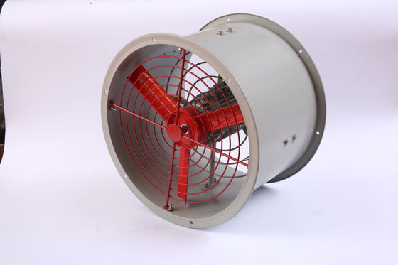ATEX BAF অক্ষীয় ফ্যান 250-750W IP54 রেটযুক্ত রাসায়নিক সংরক্ষণের জন্য 4687 M3/মিনিট বিস্ফোরণ-প্রমাণ বায়ুচলাচল CFM 2273-18250m3/h Ex চিহ্ন Ex Db IIB