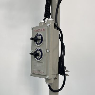 দেয়াল মাউন্টিং সহ বিস্ফোরণ-প্রমাণ পিভটিং ফ্যান – BFC সিরিজ – ০.৩৭kW থেকে ০.৭৫kW – ইস্পাত ও অ্যালুমিনিয়াম নির্মাণ