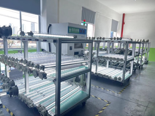 টেকসই ATEX বিস্ফোরণ প্রতিরোধী LED লিনিয়ার লাইট ফিক্সচার 100lm/w IP66 ভিজা পরিবেশের জন্য জোন 21 এবং 22 ক্ষয় প্রতিরোধী