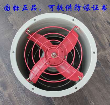 শিল্প কারখানা IP54 220v/380v বিস্ফোরণ-প্রতিরোধী অক্ষীয় ফ্যান ব্যাসার্ধ 200-750 মিমি অক্ষীয় নিষ্কাশন ফ্যান