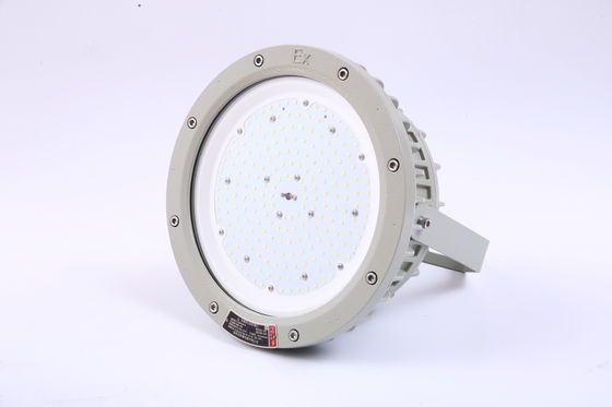 ATEX IECEx IP66 LED এক্সপ্লোশন প্রুফ লাইট 100W 150W ওয়্যারহাউস হাই বে লাইট AC 100-277V ডাই-কাস্টিং অ্যালুমিনিয়াম 5-বছরের ওয়ারেন্টি