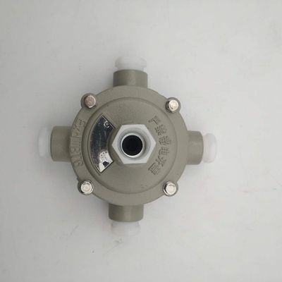 কাস্টমাইজযোগ্য গ্রাহক সেটিংস সহ 220V/380VAC ভোল্টেজ সহ G1/2 কেবল এন্ট্রি বিস্ফোরণ প্রমাণ জংশন বক্স
