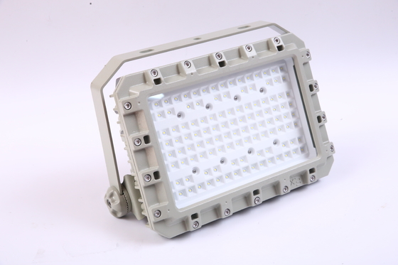 140lm/w দক্ষতা এবং 50-100w বিদ্যুৎ খরচ সহ 13 কেজি ওজনের হালকা ওজনের বিস্ফোরণ প্রমাণ এলইডি ফ্লাড লাইট