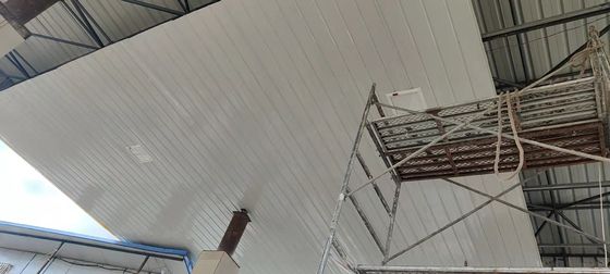 ATEX 18 * 18 ইঞ্চি বর্গক্ষেত্র আকৃতির বিস্ফোরণ প্রতিরোধী আলো 100W 130lm / W গ্যাস স্টেশন আলো পাঁচ বছরের ওয়ারেন্টি সহ