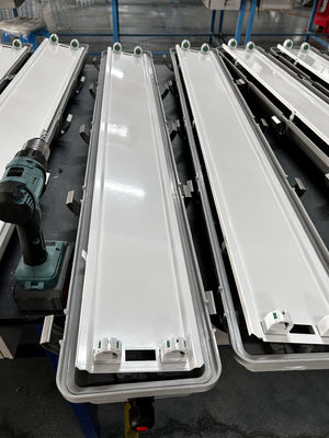 Factory Directly ATEX IP66 2*16W 2*22W LED Explosion Proof  Work Tube Linear Light Price