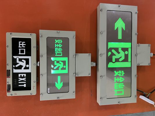 রাসায়নিক কারখানা ও খনি কার্যক্রমের জন্য কাস্টমাইজযোগ্য ৩ওয়াট অ্যান্টি-এক্সপ্লোশন জরুরি নির্গমন চিহ্ন এলইডি আলো উৎস