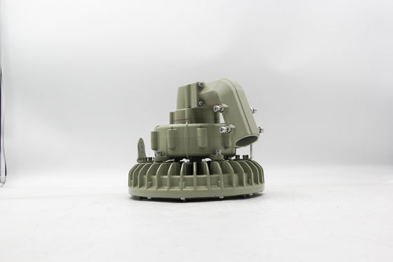ATEX IECEx 100W 150W 200W ইন্ডাস্ট্রিয়াল LED উচ্চ বে লাইট বিস্ফোরণ প্রমাণ ল্যাম্প ফিক্সচার অ্যালুমিনিয়াম বডি সহ 5700K CCT IP66