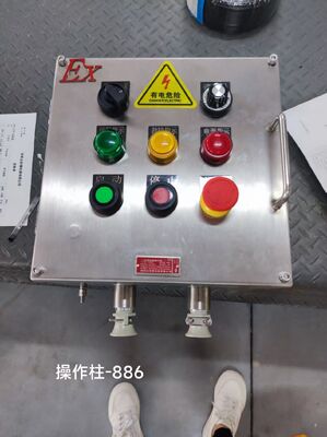 M/G/NPT কাস্টমাইজযোগ্য ছিদ্র স্টেইনলেস স্টিল বিস্ফোরণ প্রমাণ জংশন বক্স Exd II C T6 Gb Ex-মার্ক