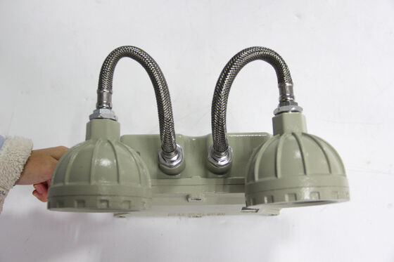 অ্যালুমিনিয়াম খাদ টেম্পারড গ্লাস রিচার্জেবল ২২০v IP66 LED জরুরি নির্গমন চিহ্ন জরুরি আলো, সময়কাল ৩ ঘন্টা