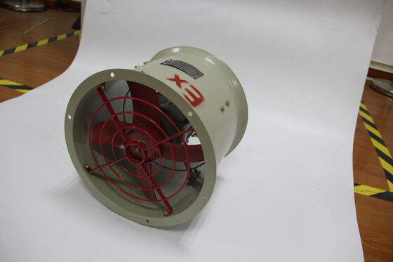 উচ্চ দক্ষতা আইপি 66 ডাব্লুএফআই অ্যালুমিনিয়াম অ্যালোয় লোভার্স বিস্ফোরণ-প্রমাণ এসি / ডিসি ছাদ নিষ্কাশন অক্ষীয় প্রবাহ ফ্যান ATEX