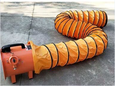 শিল্প বায়ুচলাচল অ্যাপ্লিকেশনের জন্য ATEX বিস্ফোরণ-প্রমাণ অ্যালুমিনিয়াম খাদ অক্ষীয় পাখা