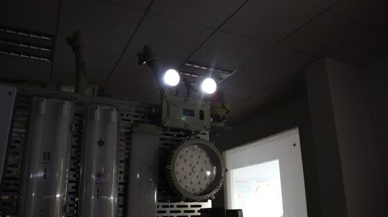 ATEX পোর্টেবল ফ্লেমপ্রুফ জরুরি আলো, ১৮০ মিনিটের ইএম সহ, Ex D IIB ওয়েল গ্লাস লাইট, দ্রুত রিচার্জযোগ্য