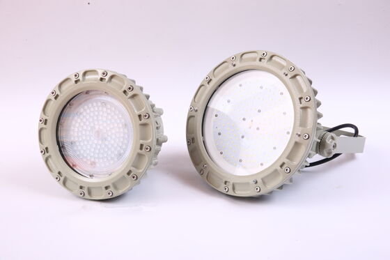 এক্স IIC T6 ATEX IECEx IP66 WF2 অ্যান্টি সল্ট স্প্রে বিস্ফোরণ প্রমাণ হাই বে লাইট 50w-240w অফশোর ড্রিলিং প্ল্যাটফর্মের জন্য