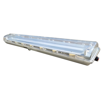 1200 মিমি দৈর্ঘ্য 18W 100lm / W দক্ষতা বিস্ফোরণ প্রতিরোধী শিল্প এলাকা এবং রাসায়নিক শিল্পের জন্য নেতৃত্বাধীন রৈখিক আলো
