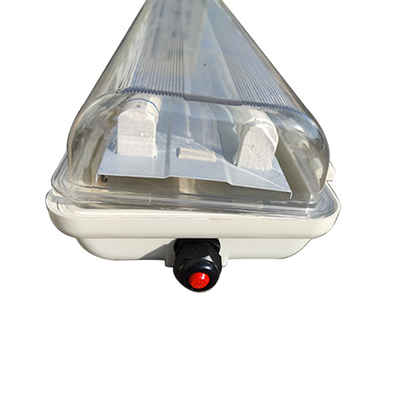 2x48 "বিস্ফোরণ-প্রমাণ LED টিউব লাইট ∙ 115lm/W বিপজ্জনক শিল্প এলাকার জন্য ABS হাউজিং