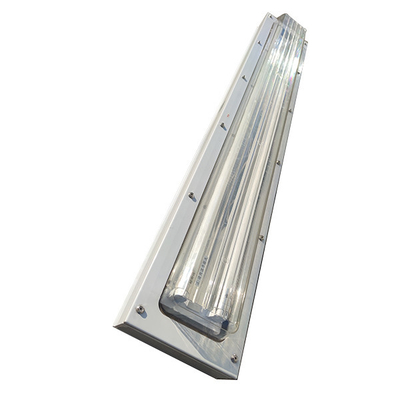 LED বিস্ফোরণ প্রতিরোধী টিউব আলো 2*18W T5 T8 ডাবল টিউব Ip66 জলরোধী ফ্লুরোসেন্ট ল্যাম্প 1.2M নেতৃত্বাধীন রৈখিক আলো