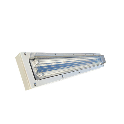 LED বিস্ফোরণ প্রতিরোধী টিউব আলো 2*18W T5 T8 ডাবল টিউব Ip66 জলরোধী ফ্লুরোসেন্ট ল্যাম্প 1.2M নেতৃত্বাধীন রৈখিক আলো
