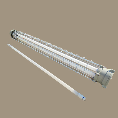 Ip66 1.2M 4Ft নেতৃত্বাধীন রৈখিক বিস্ফোরণ প্রতিরোধী ল্যাম্প শিল্প 18-36W ডাবল টিউব বিস্ফোরণ প্রতিরোধী ফ্লুরোসেন্ট আলো