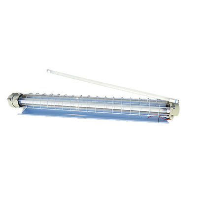 EX 2 * 20W ডাবল LED টিউব ফ্লুরোসেন্ট লাইট 100Lm/W 12 ইঞ্চি 18 ইঞ্চি বিস্ফোরণ প্রুফ লিনিয়ার LED লাইট