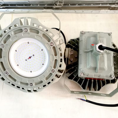 বিস্ফোরণ প্রতিরোধী উচ্চ বে হালকা 50W/100W/150W/200W অ্যালুমিনিয়াম 5000K শিল্প কারখানা গ্যারেজ ব্যবহার