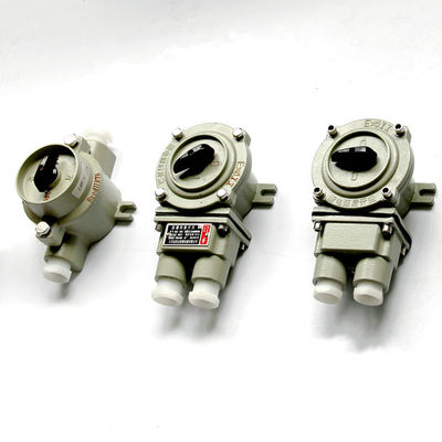 9mm-13mm তারের স্পেক সহ সারফেস মাউন্টিং এবং IP66 সুরক্ষা স্তর সহ বিস্ফোরণ প্রমাণ সুইচ