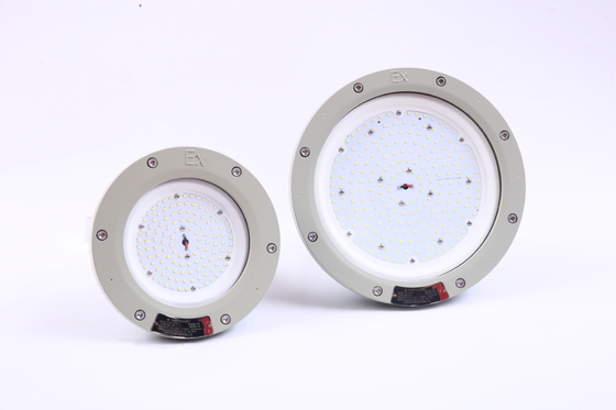 ATEX এলাকা 1/21 বিস্ফোরণ-প্রতিরোধী LED উচ্চ বে লাইট – 200W, গ্যাস স্টেশনের জন্য IP66 জলরোধী