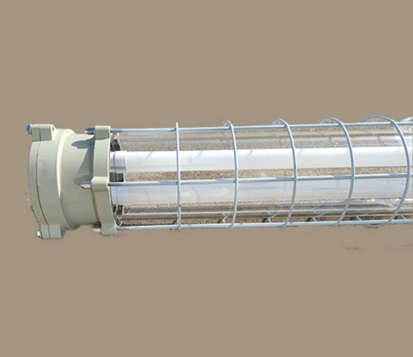 Ip66 1.2M 4Ft নেতৃত্বাধীন রৈখিক বিস্ফোরণ প্রতিরোধী ল্যাম্প শিল্প 18-36W ডাবল টিউব বিস্ফোরণ প্রতিরোধী ফ্লুরোসেন্ট আলো